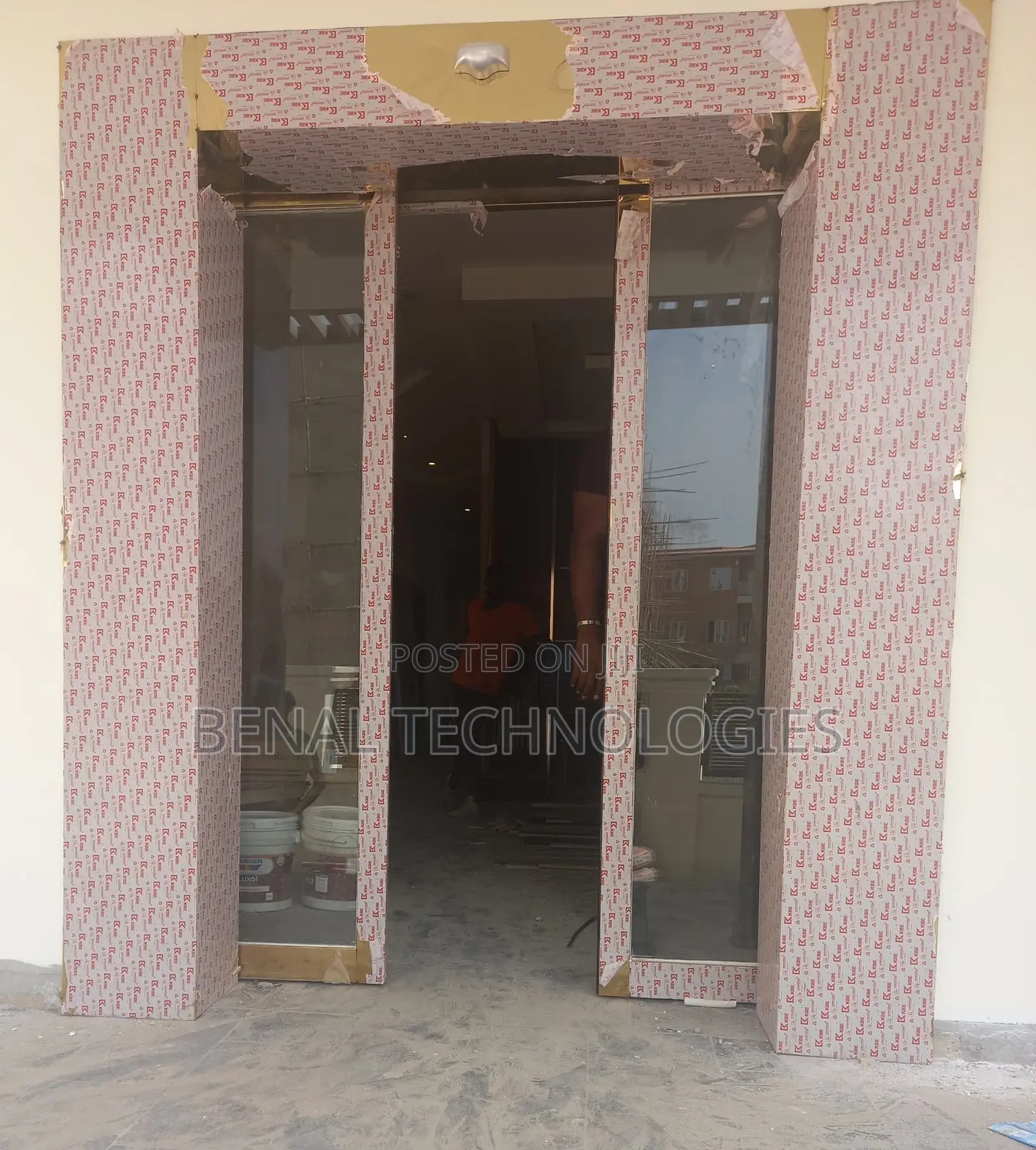 Door Automation With Sensor