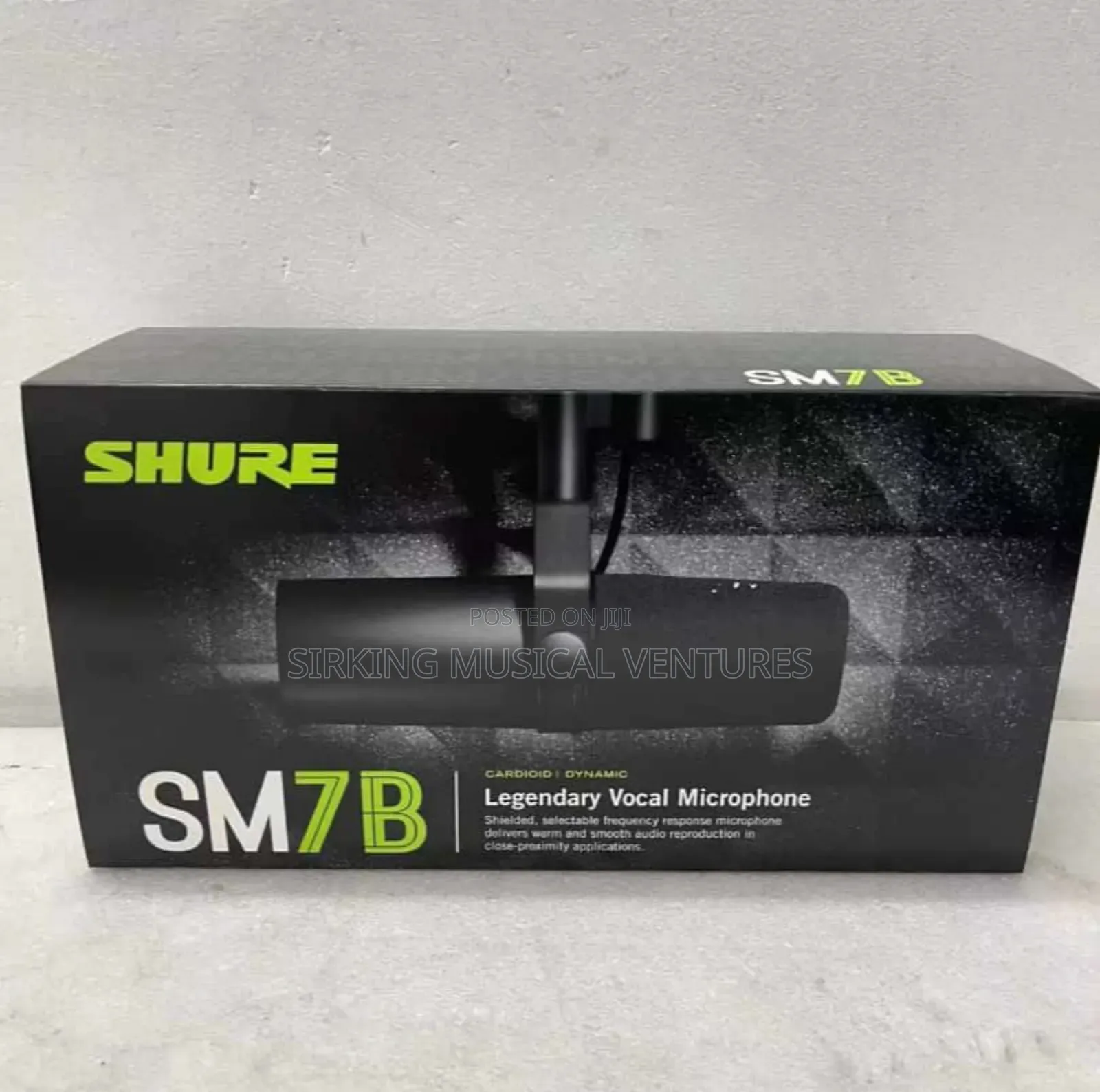 Sm7b Shure Legendary Vocal Microphone