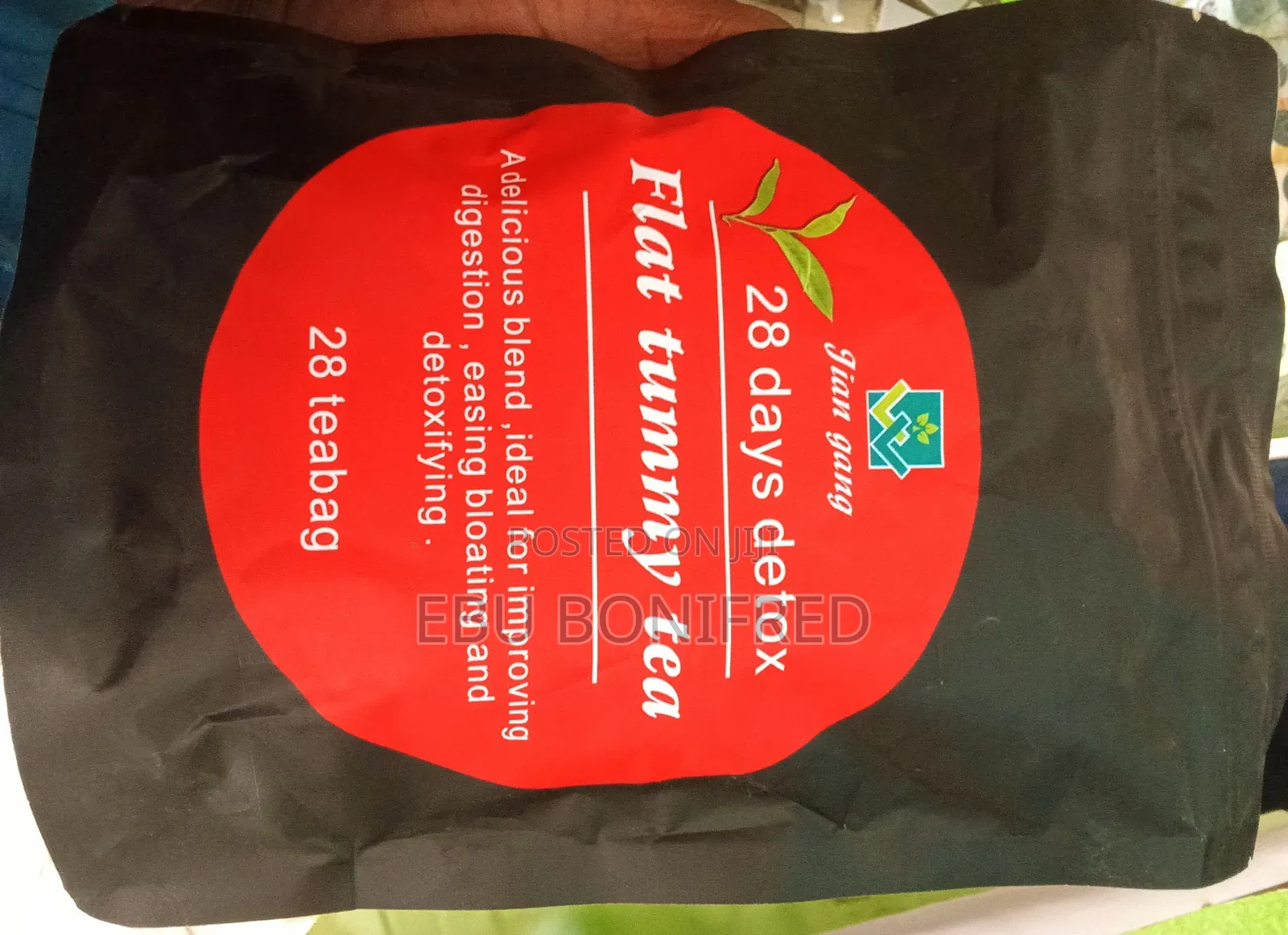 1 Pack of Detox, Flat Tommy Tea