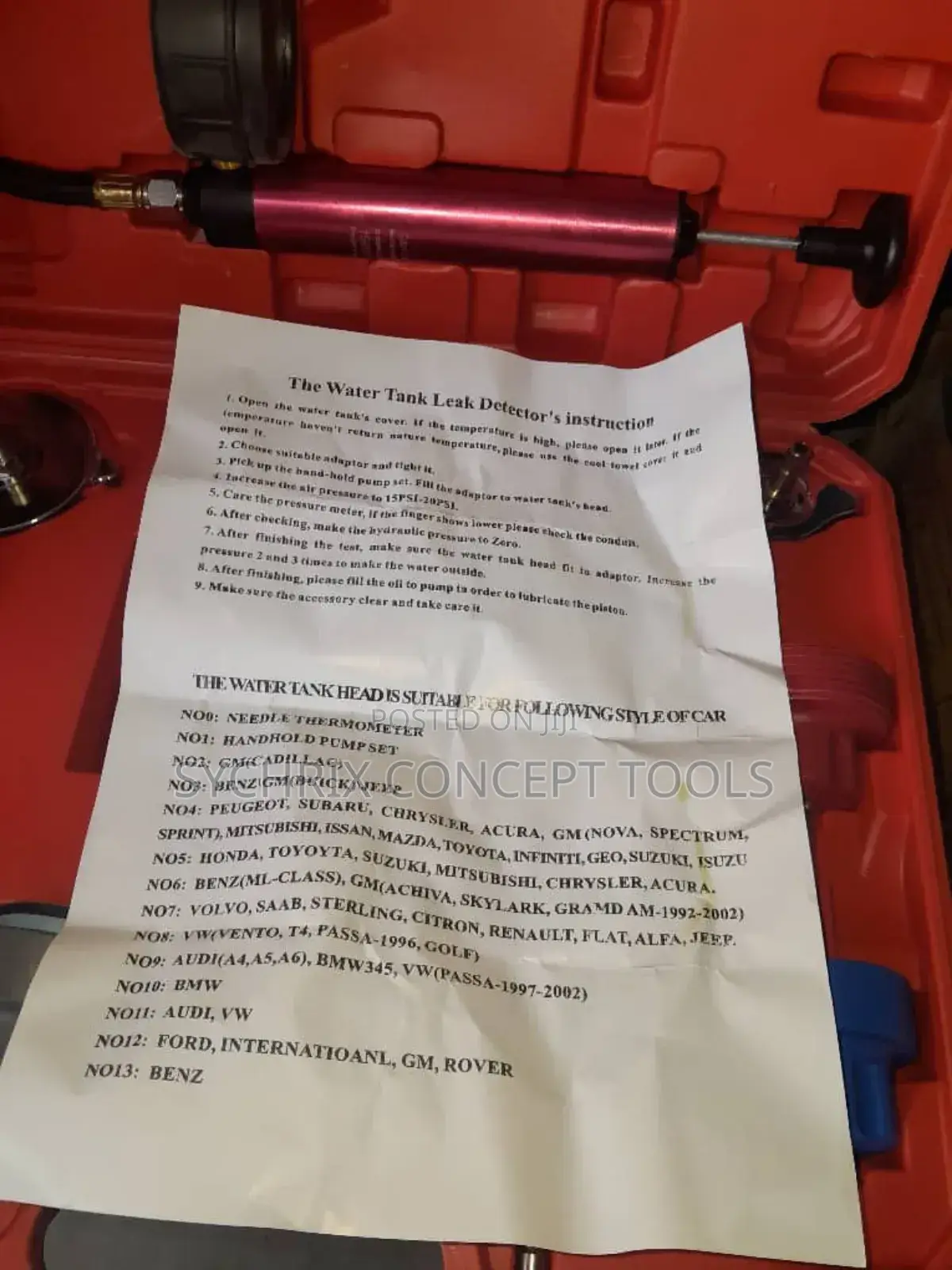Tank Leak Detector