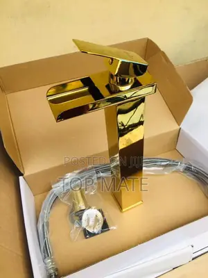 Golden Basin Mixer Faucet