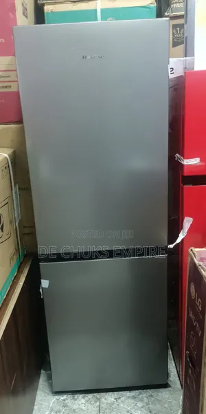 Hisense Double Door Fridge With Bottom Freezer (225 Liters)