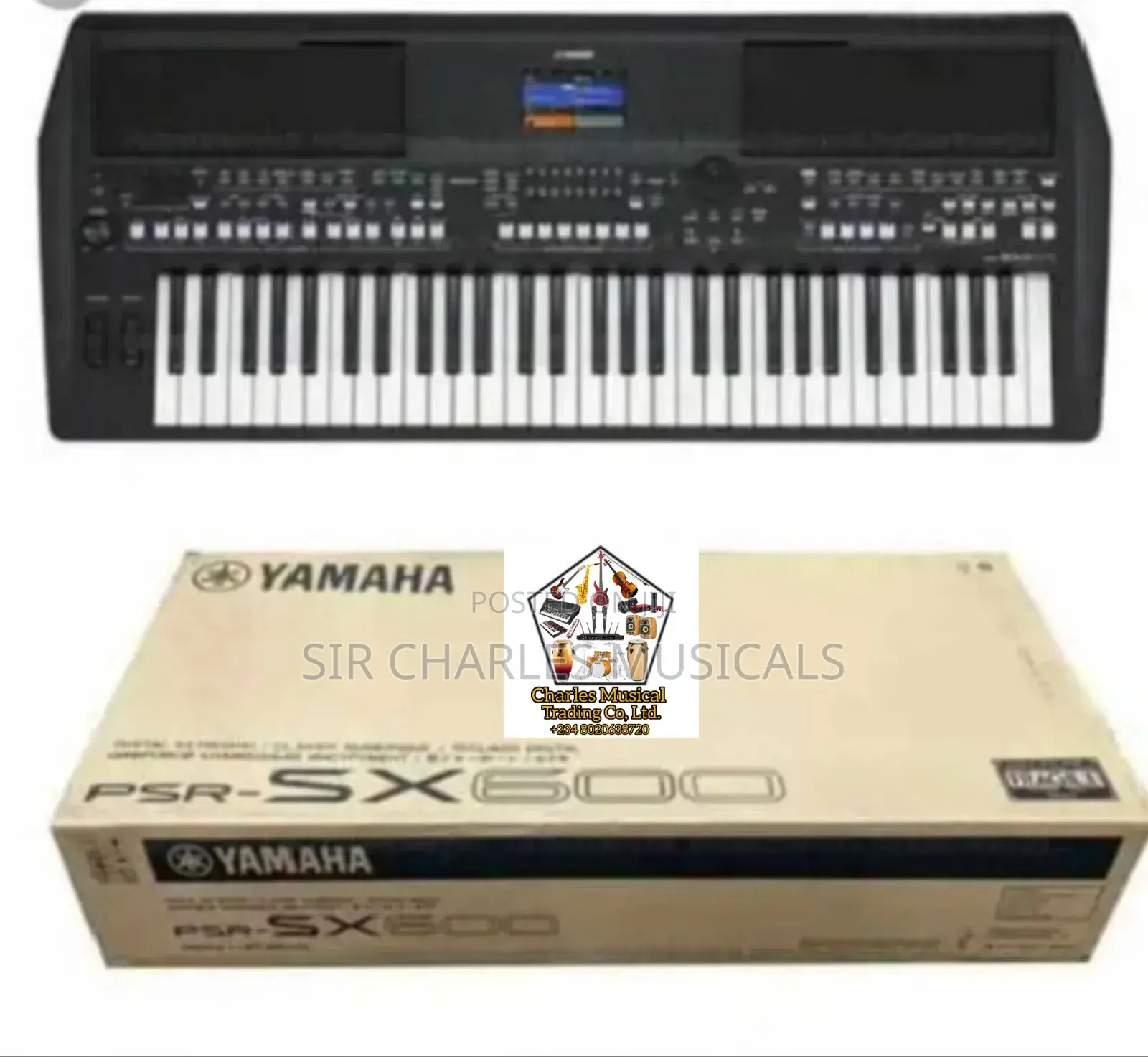 Yamaha PSR SX600 Keyboard