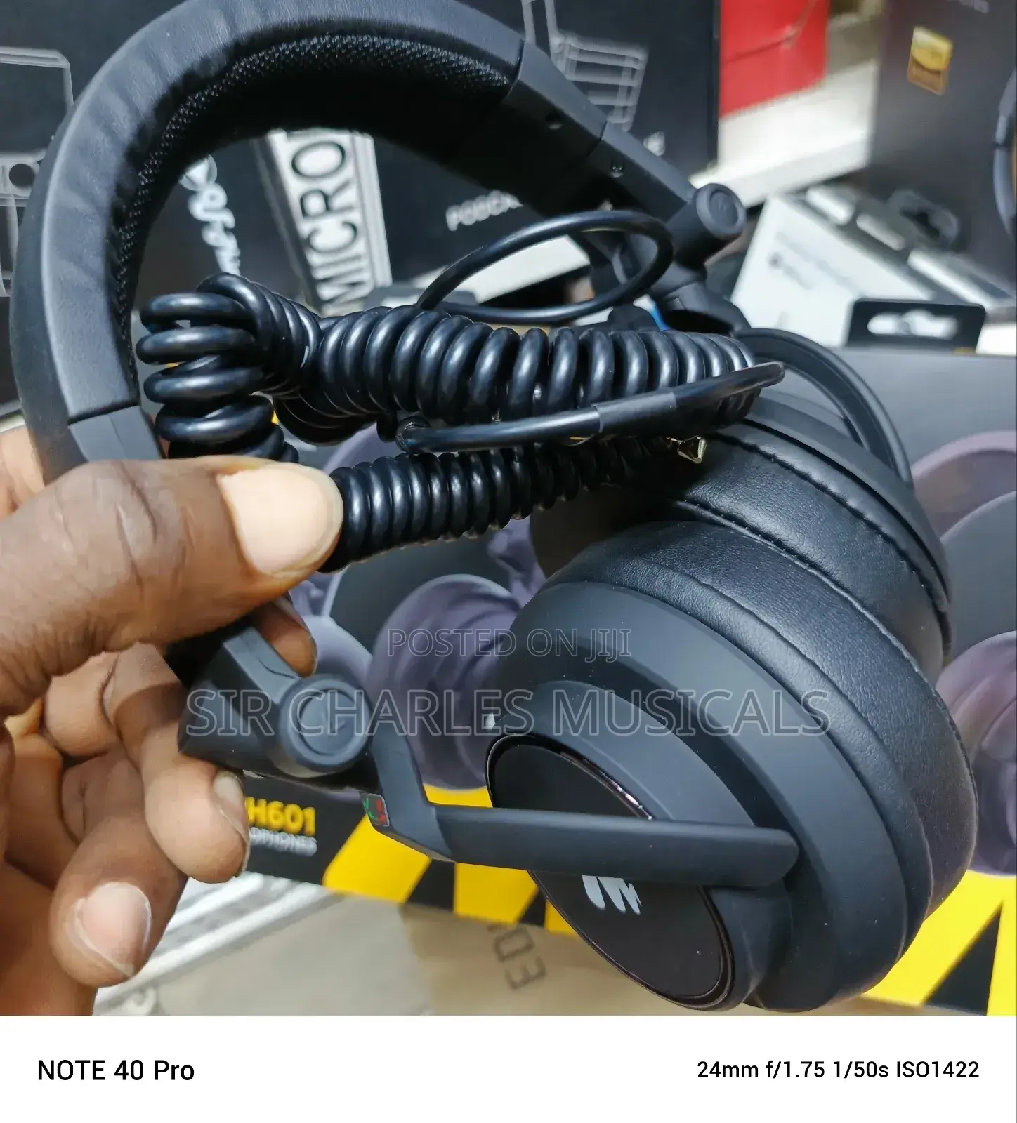 High Quality Maono AU-MH601 Professional Studio Headphone