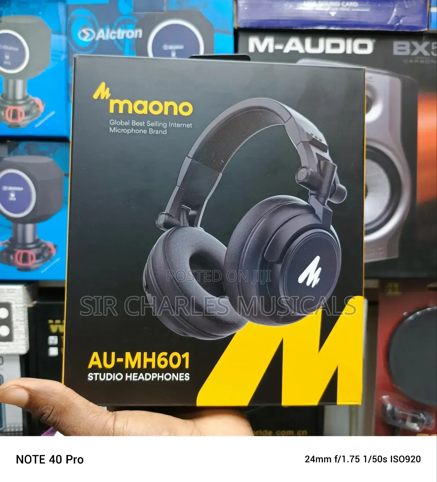 High Quality Maono AU-MH601 Professional Studio Headphone