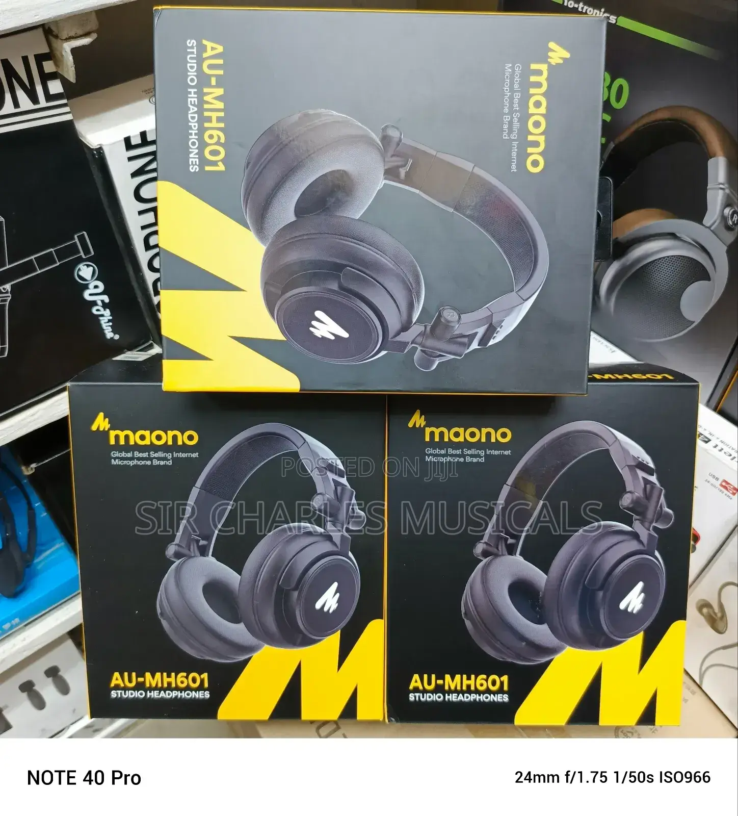 High Quality Maono AU-MH601 Professional Studio Headphone