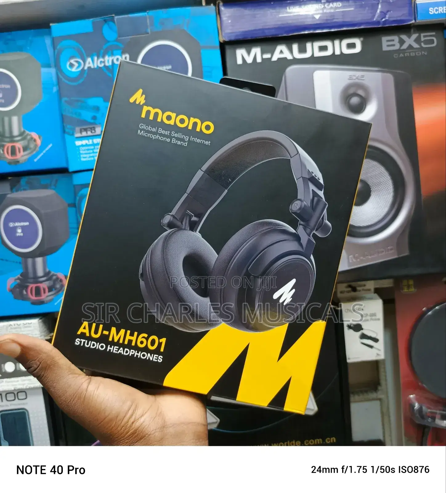 High Quality Maono AU-MH601 Professional Studio Headphone