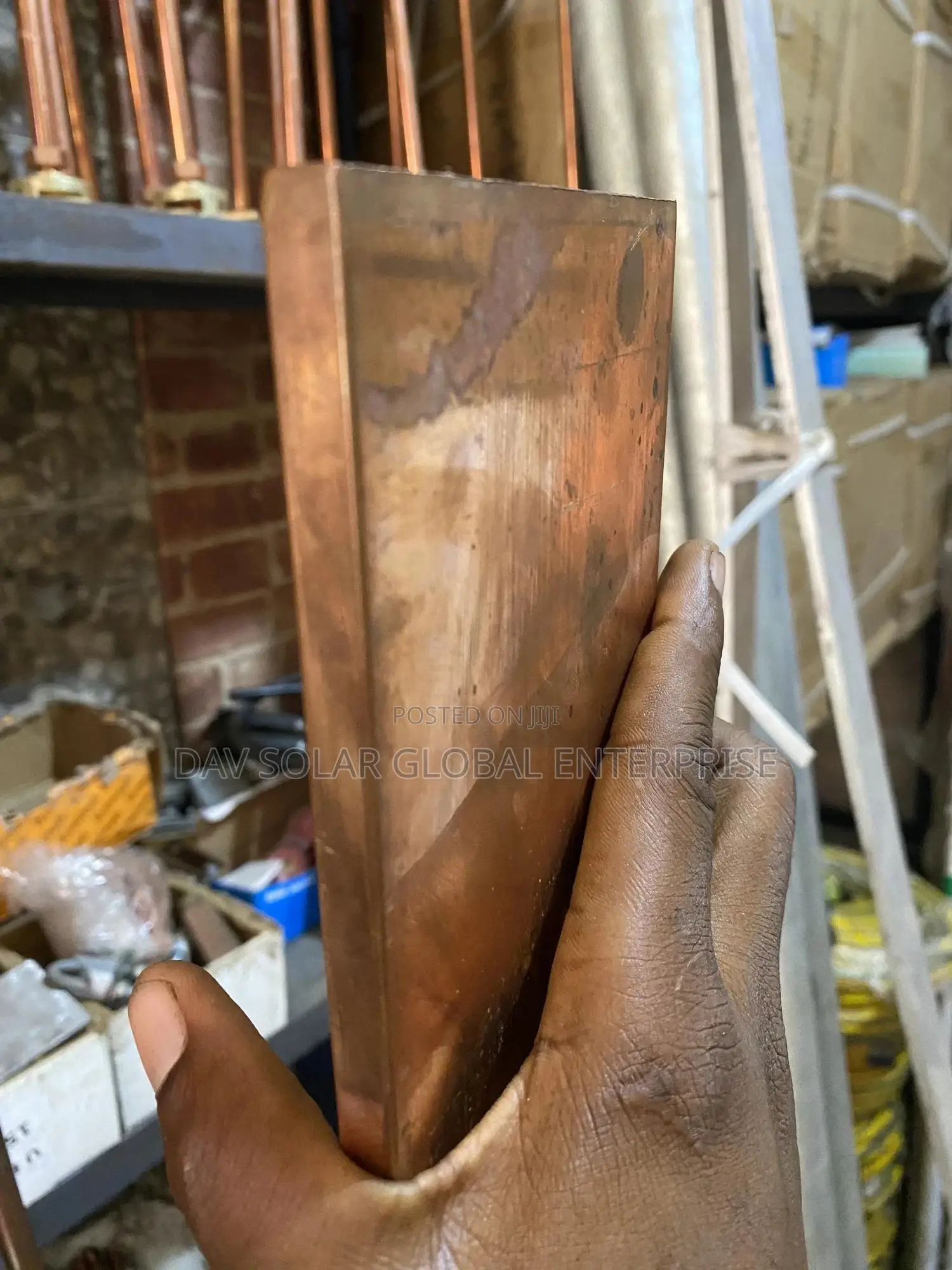100*10*1200mm Copper Bar