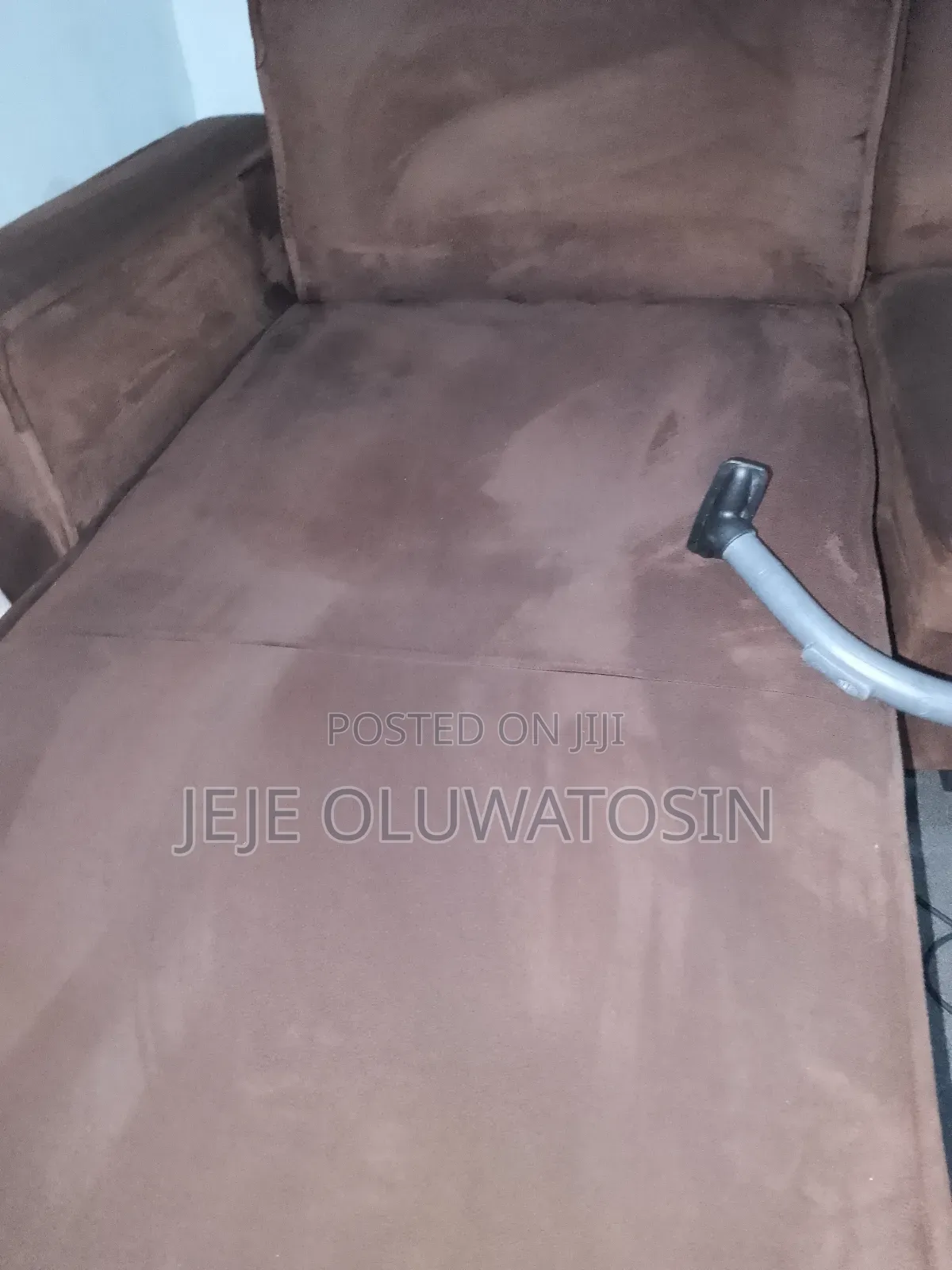 Brown Sofa Chair Cleaning