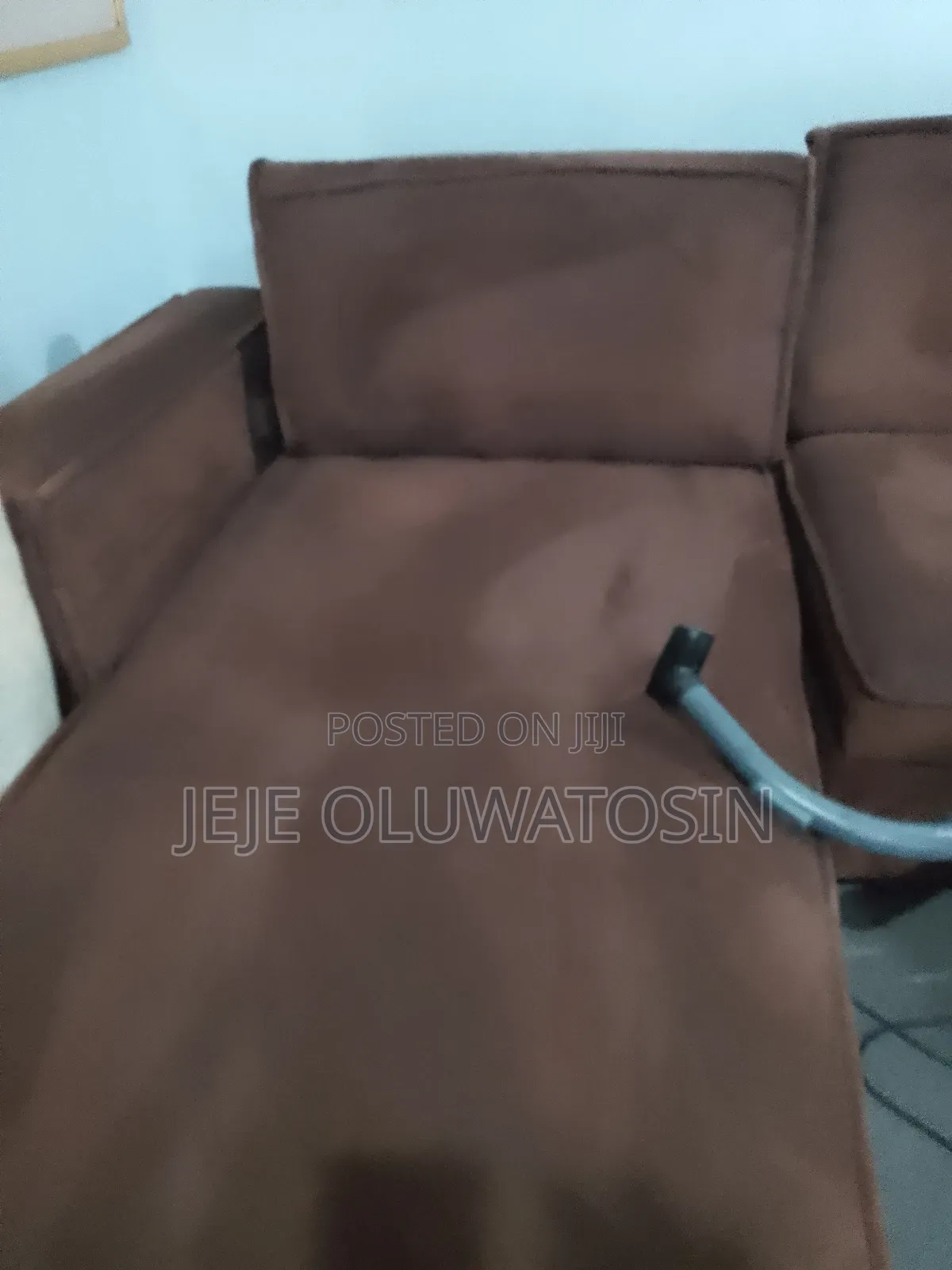 Brown Sofa Chair Cleaning