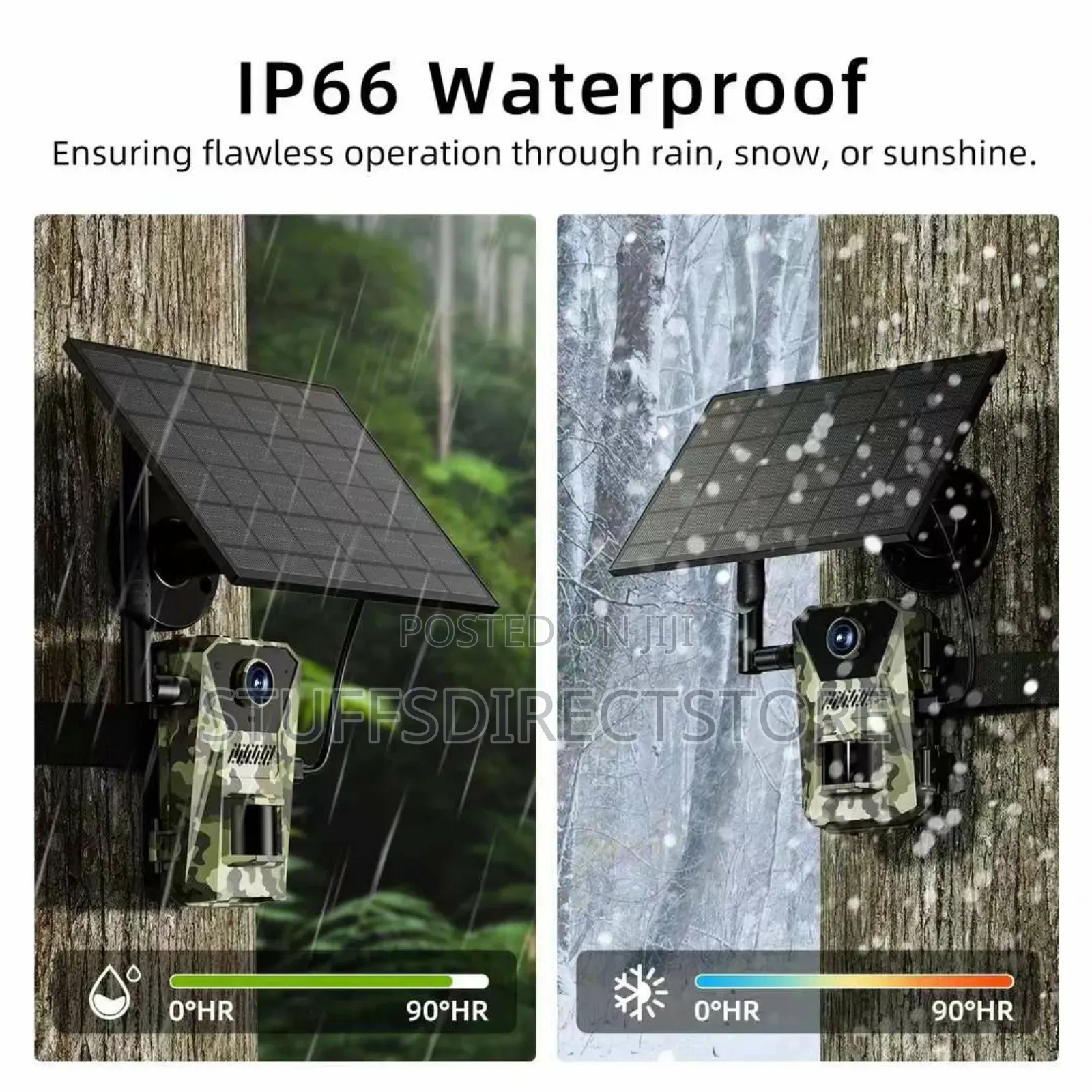 Solar 4G Bush/Farm Trail CCTV Camera