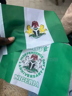 Nigerian Flag for Independence Day