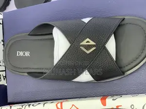 Dior Calfskin Leather Slipers