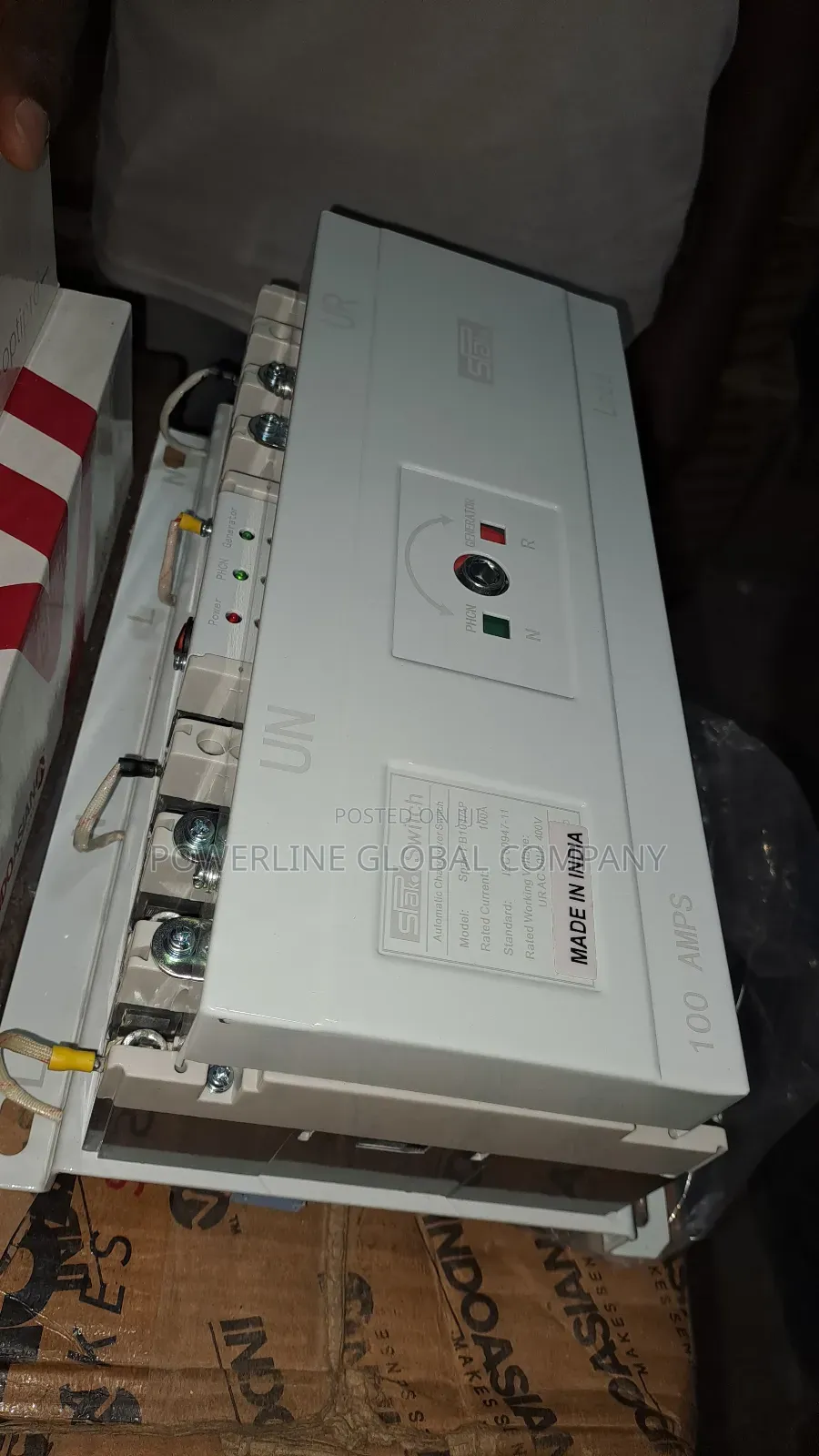 100amps Automatic Change Over 4 Pole for Homes/ Companies