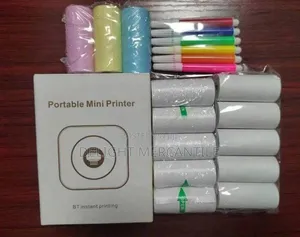 Rechargeable Bluetooth Printer and Accessories