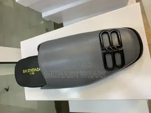 BALENCIAGA Leather Half Shoe