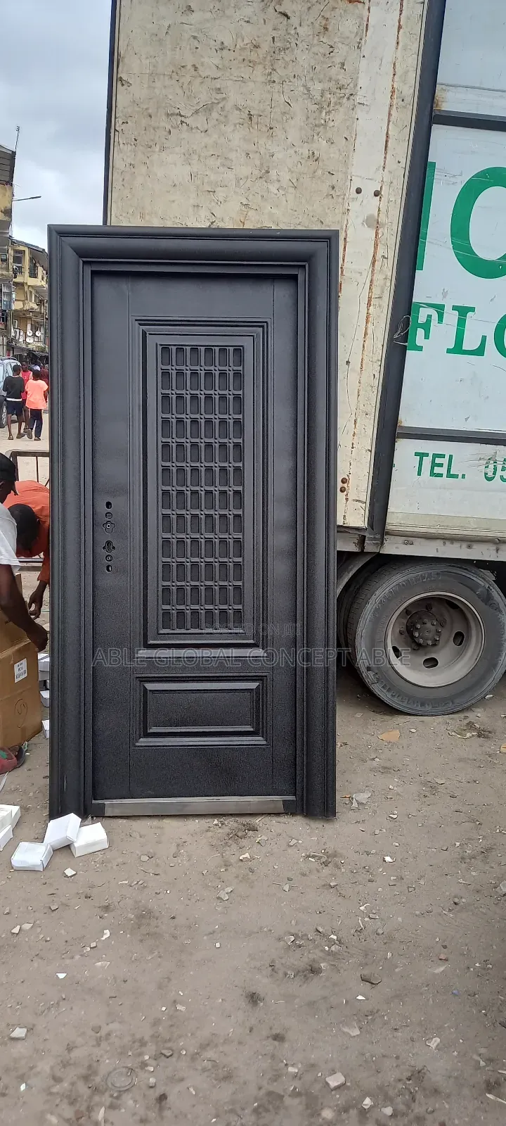 Kitchen Exit Door
