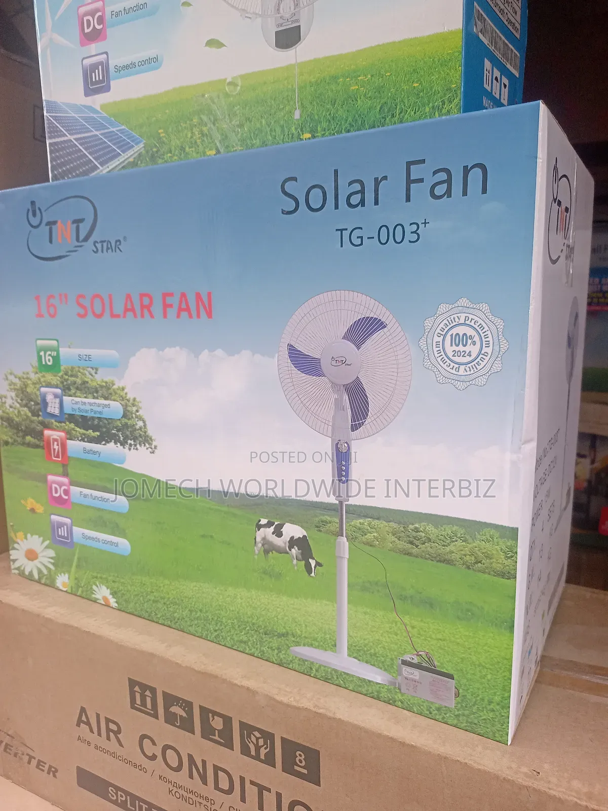 16" TNT DC Standing Fan