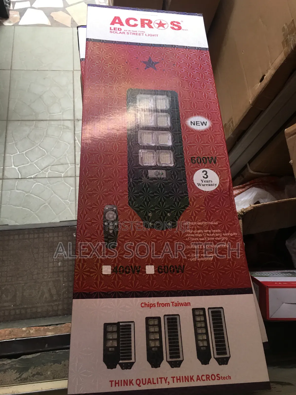 All in One Solar Street Light