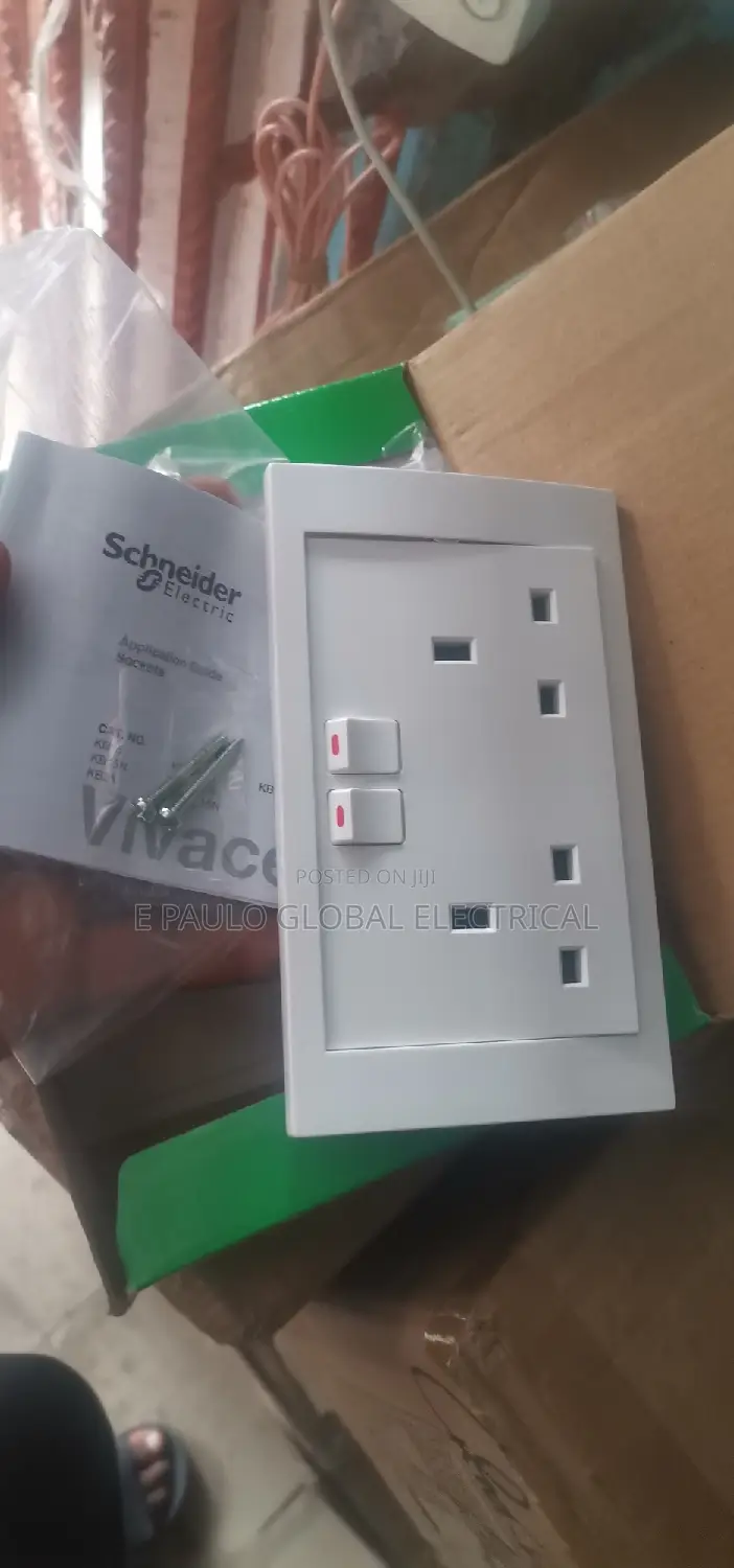 13amps Double Socket Shyneder
