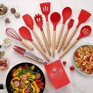 12 Sets of Non-Stick Silicone Spoon Set