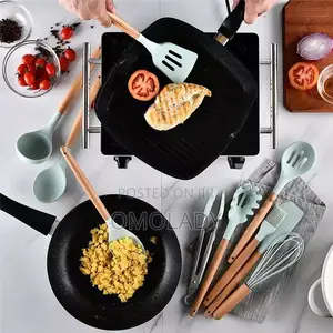 12 Sets of Non-Stick Silicone Spoon Set
