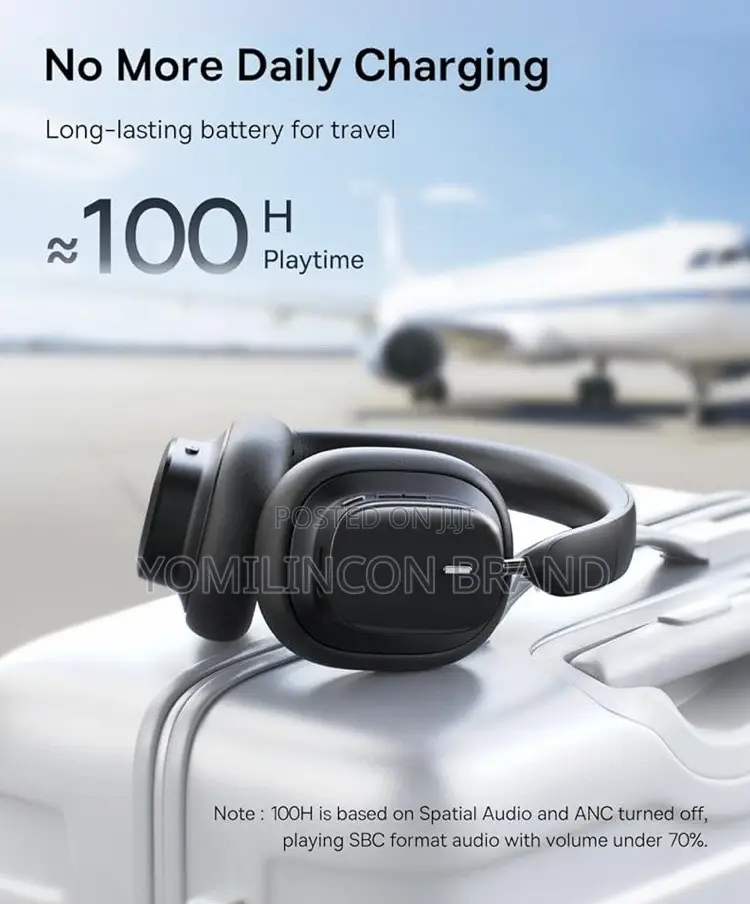 Baseus Bowie H1i Active Noise Cancelling Wireless Headphones