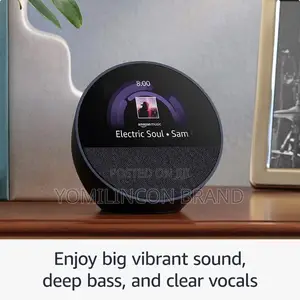 Amazon Echo Spot Bluetooth Speaker Black