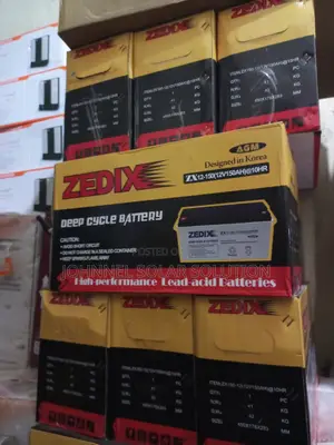 150ah 12v Zedix Solar Dry Cell Battery