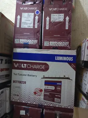 220ah 12v Luminous Volt Charger Solar Tall Tubular Battery