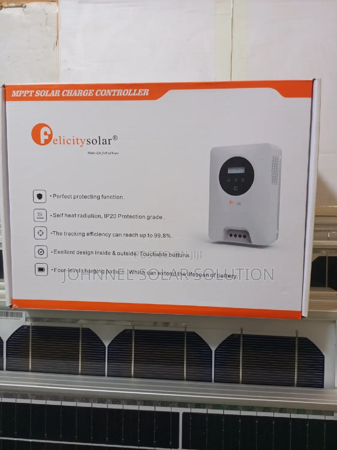 120A 48V Felicity Solar MPPT Charge Controller