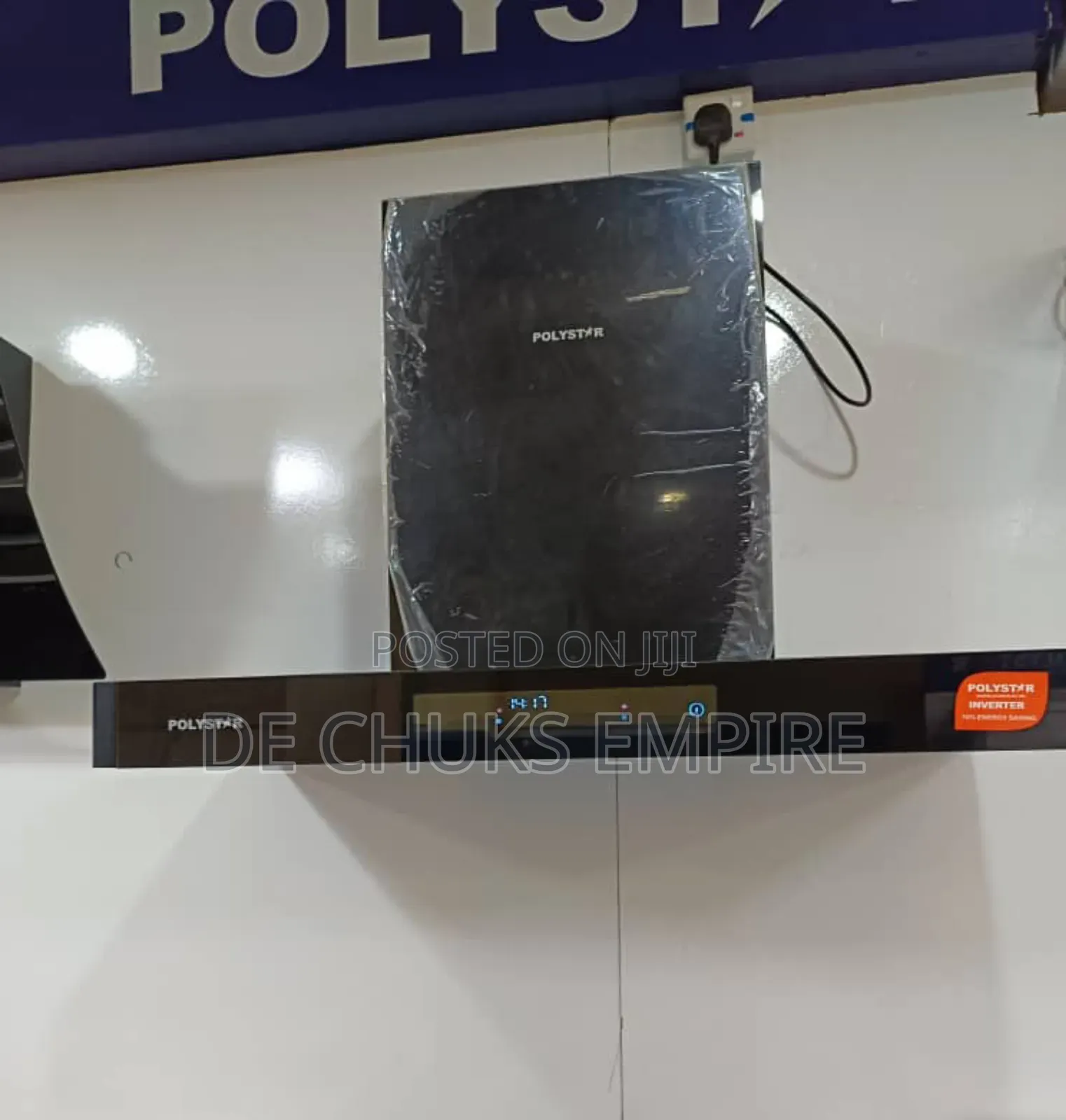 Polystar 90cm Smoke Smoke Extractor With Hand Wave(Inverter)