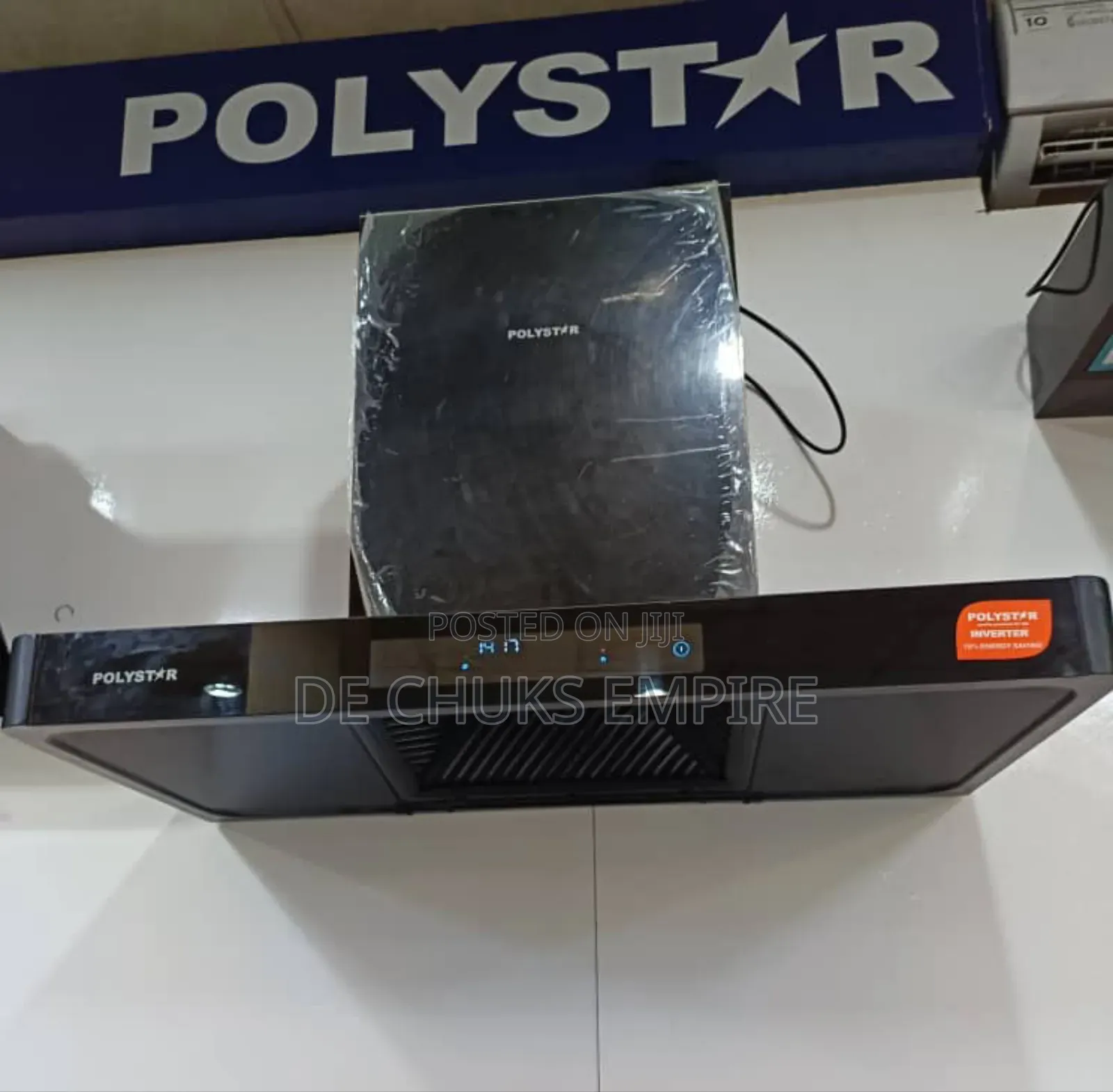 Polystar 90cm Smoke Smoke Extractor With Hand Wave(Inverter)