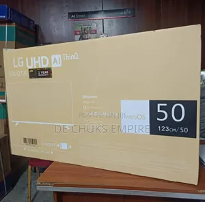 Brand New LG Frameless 50"Inch Smart TV With Bluetooth