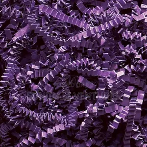 Solid Colour Crinkle Cut Paper Shred - 100g