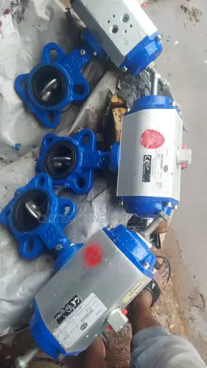 SIRCA International Pneumatic Buttery Wafer Valve DN125 Cast