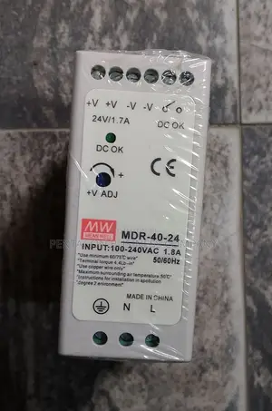Original 1.7a,220-24vdc Mean Well Power Supply