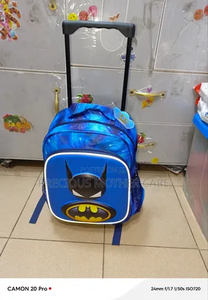 Boy Character Troully N Back Pack School Bag for 2 to 6 Yrs