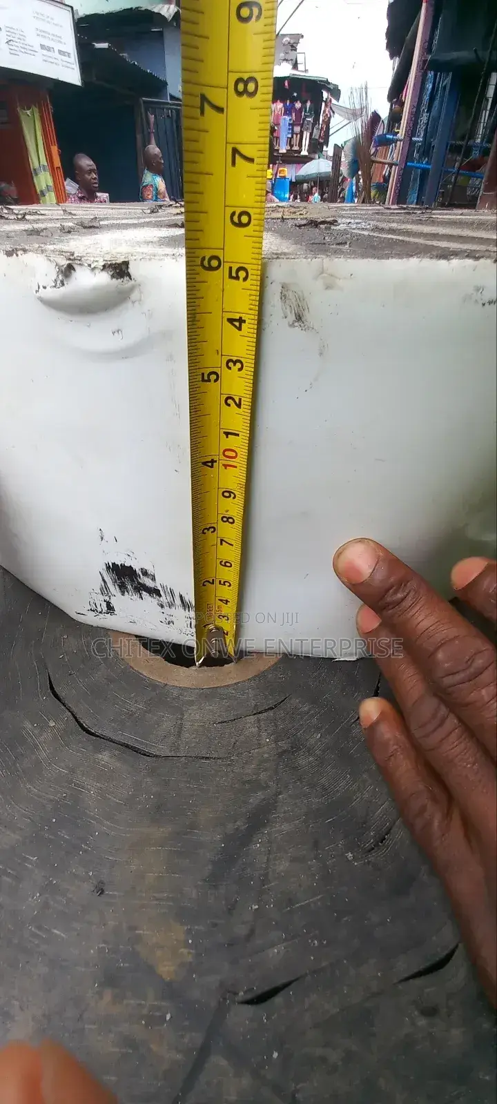 6" Pipe Wrapper ( Wrap Tape White Black) Full Roll