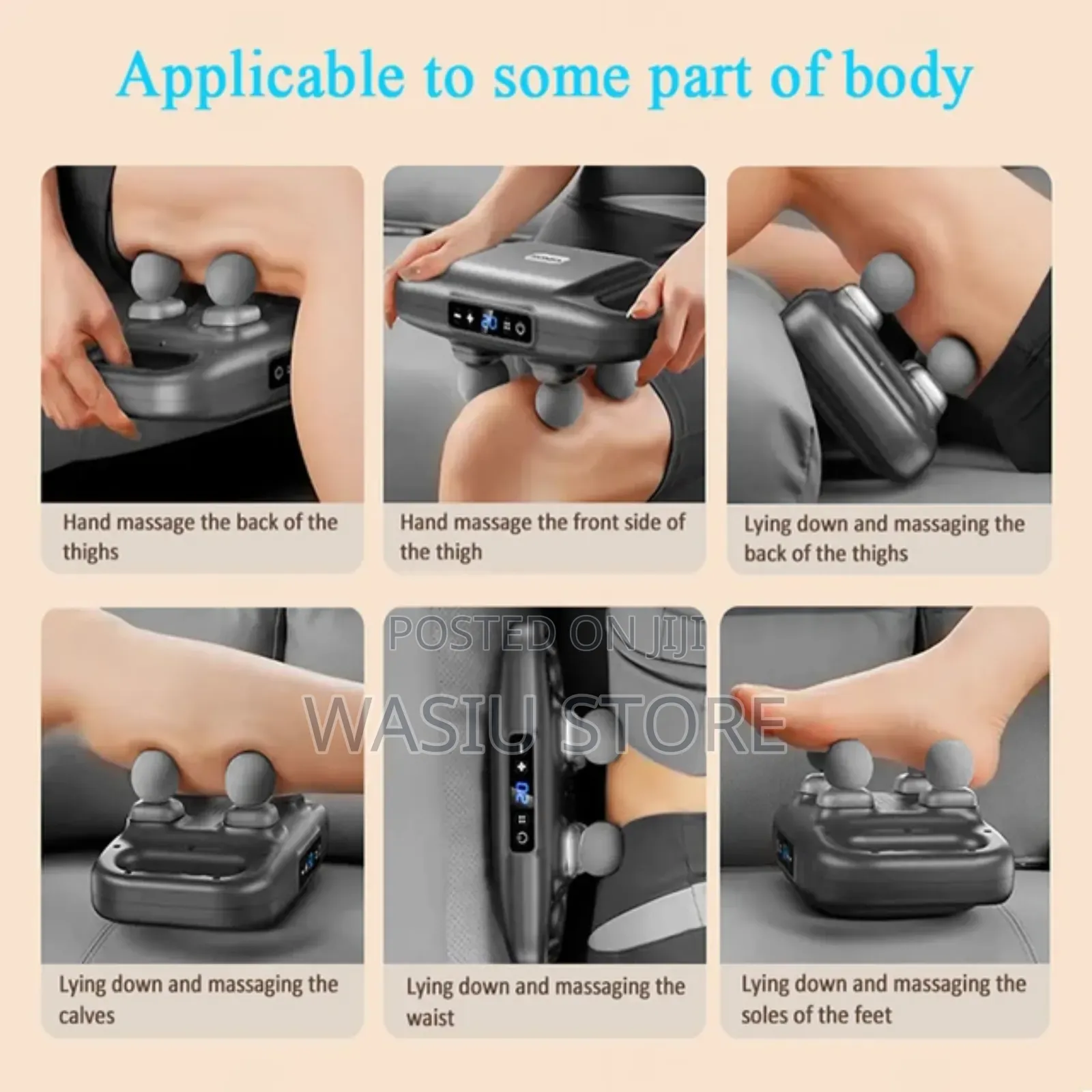 4 Headed Body Massager