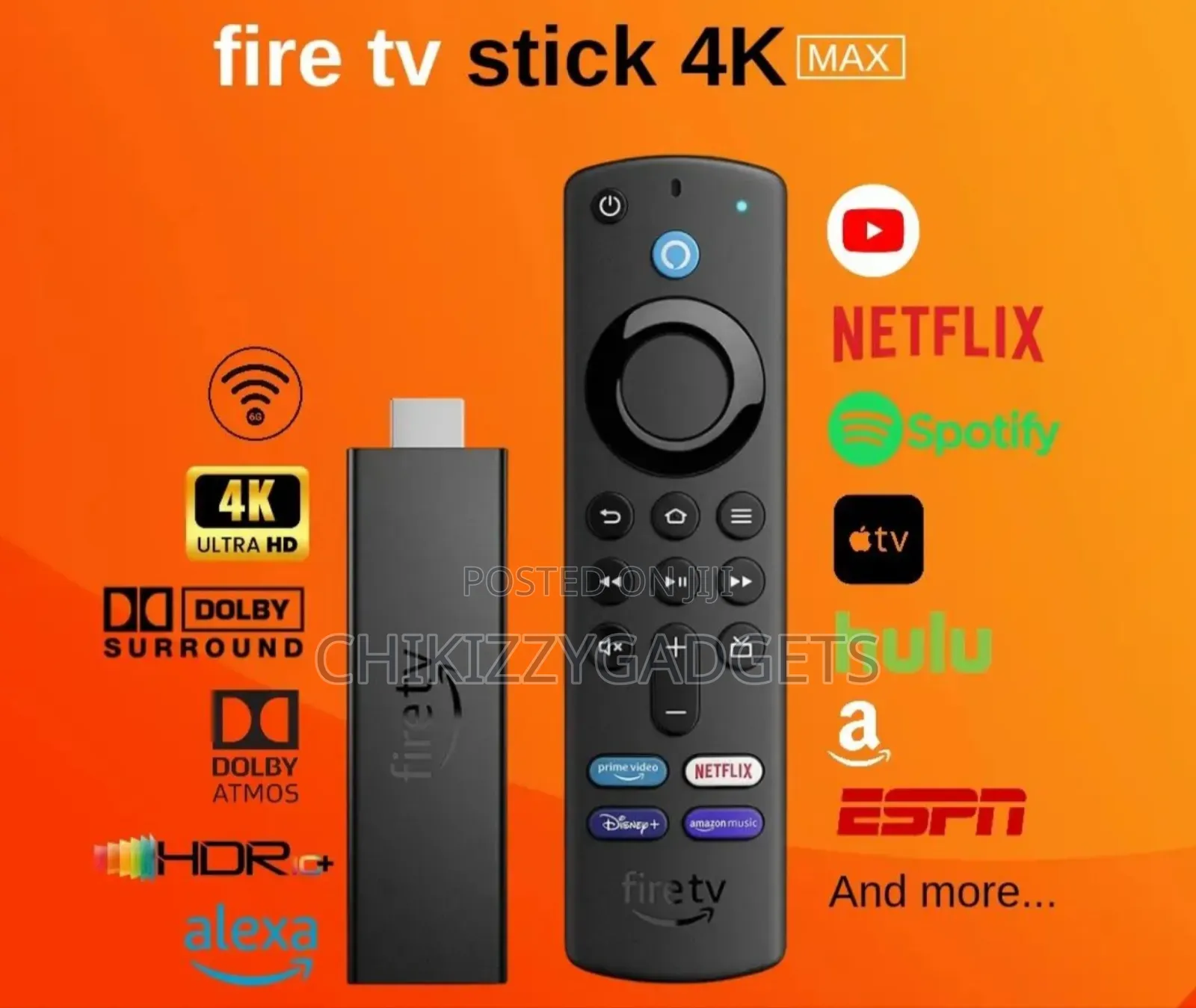New Amazon Fire Tv Stick Max [Latest Version]