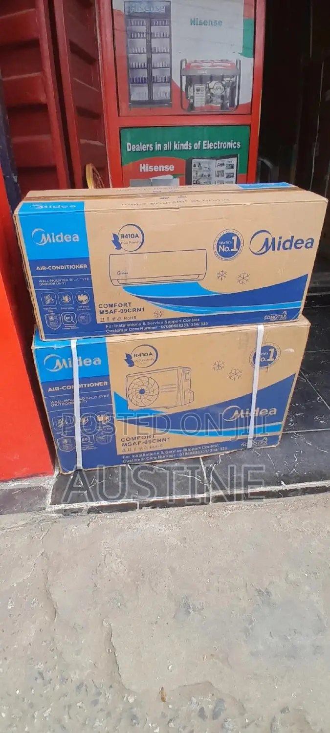 Brand New Middea 1hp Split Unit Air Conditioner>100% Copper>