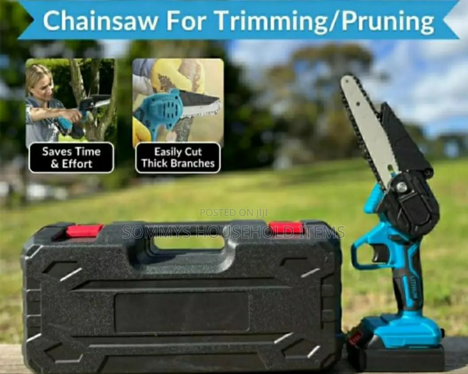 Rechargeable Chainsaw Machine