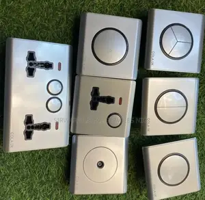 Gray Switch And Sockets Available..