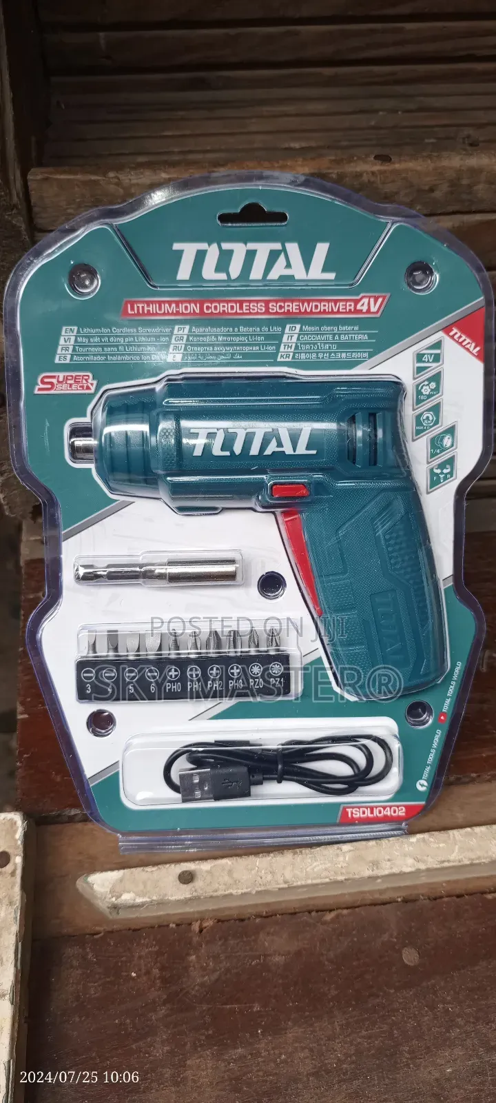 8v Cordless Screwdriver