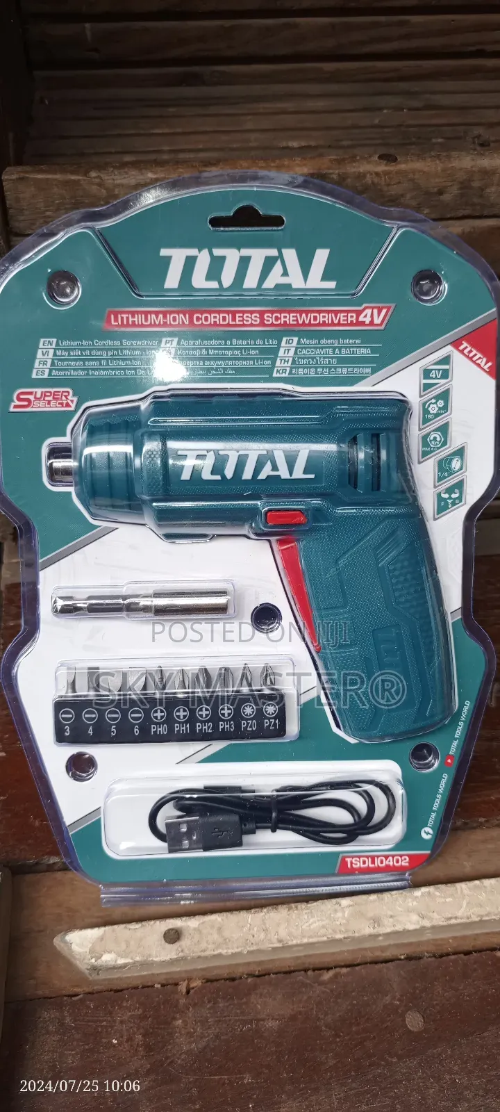 8v Cordless Screwdriver