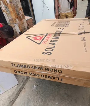 450watts Flames Halfcut Mono Solar Panel