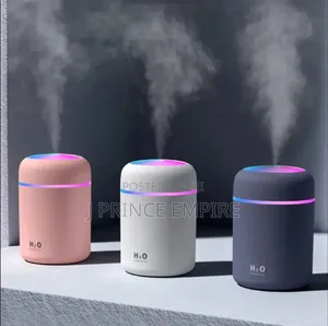 H20 300ml Air Humidifier USB Air Diffuser Colorful Light