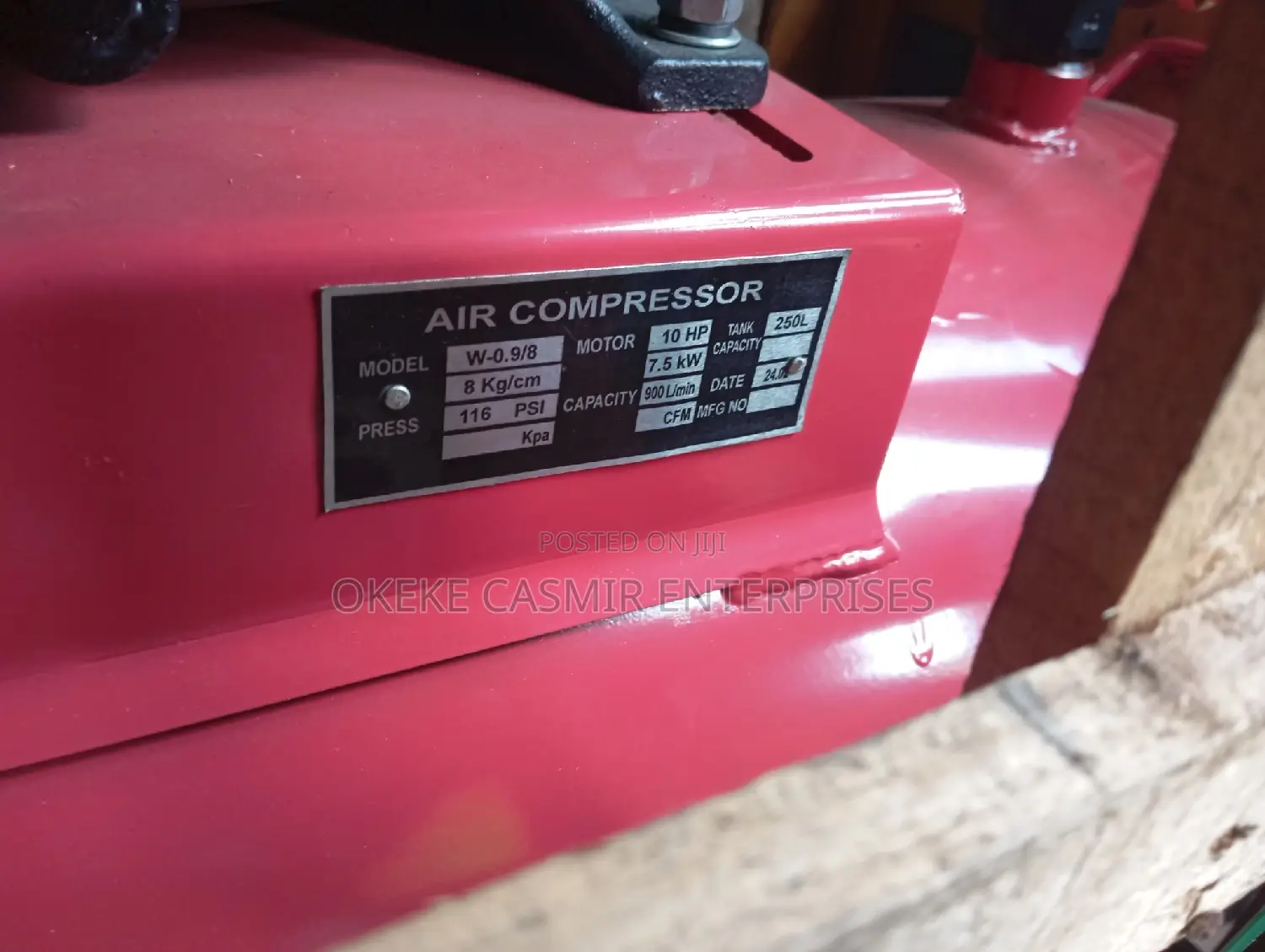 Air Compressor 250l