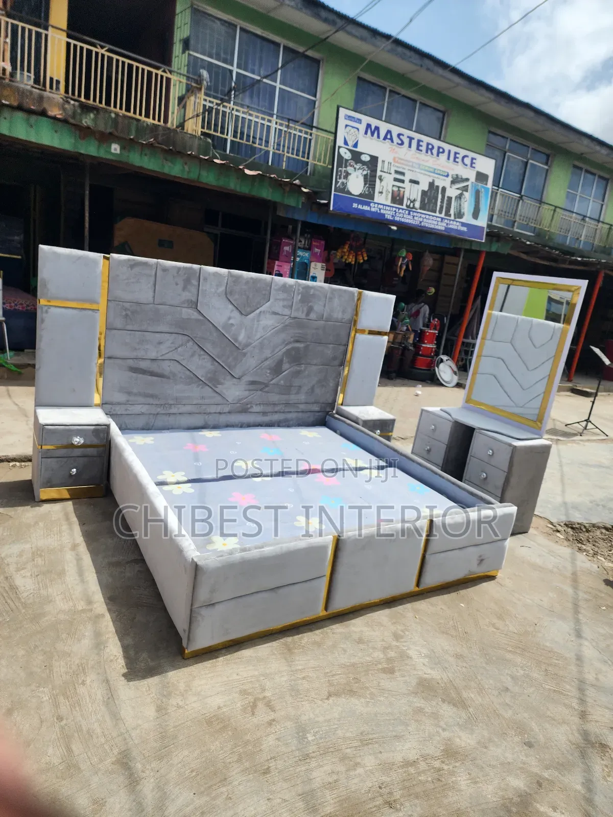 Padded Set Of 6by6 Bed Frame In Lekki Furniture Chibest Interior Padded Set Of 6by6 Bed Frame In Lekki Furniture Chibest Interior